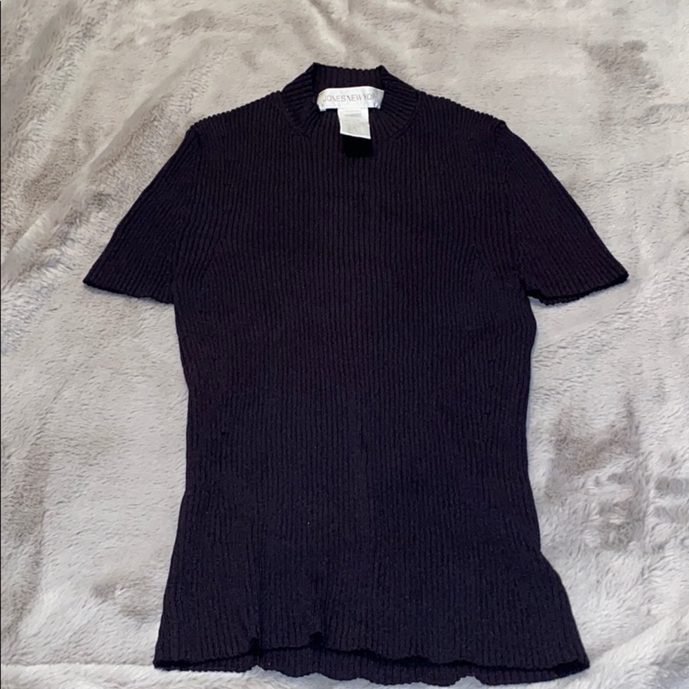 Short Sleeve Turtle Neck